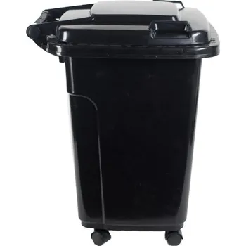 Max Popelnice plastová s kolečky D50WB 50 l černá Popelnice Max Popelnice plastová s kolečky D50WB 50 l černá