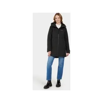 Dámská bunda Didriksons Helle black 504301-060 38; Černá parka + DÁREK DLE VÝBĚRU!