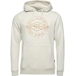 Pánská mikina Billabong BIG DAVE PO S Bílá, Oranžová