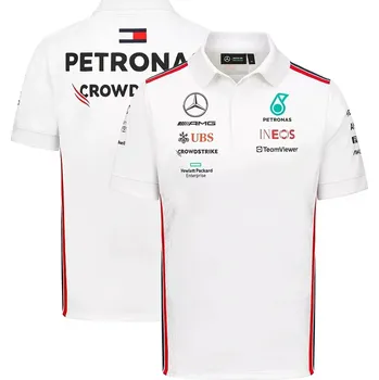 Pánské oblečení Triko s límečkem Mercedes team (Mercedes triko s límečkem doprava zdarma)