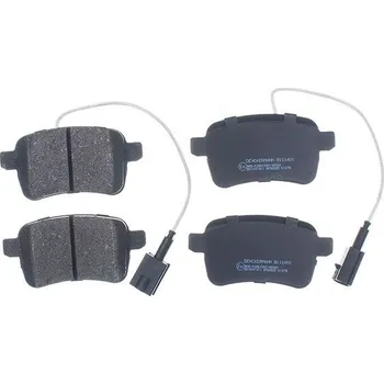 Brzdový systém Sada brzdových destiček, kotoučová brzda DENCKERMANN B111401