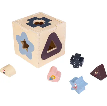 Dřevěná hračka lupilu® Dřevěná železnice / Ponk na zatloukání / Zásuvná hračka (zásuvná hračka)