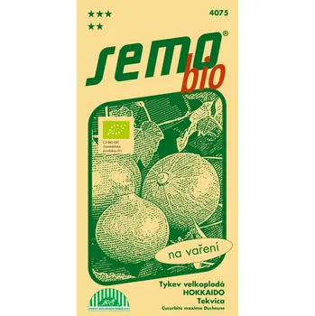 Semeno Semo Bio Tykev plazivá Hokkaido Orange 10s 1 ks, Semena