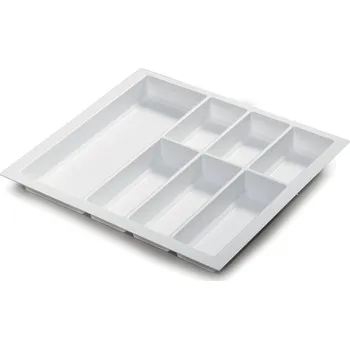 Příborník do zásuvky AGOFORM Příborník Classico zrnitá bílá pro StrongBox 60 (504 x 474 mm)