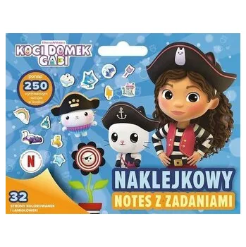 První čtění Ks08441 Koci Domek Gabi. Naklejkowy notes z zadaniami / Universal Gabby's Dollhouse - opracowanie zbiorowe