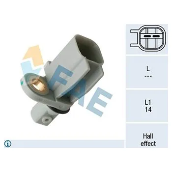 ABS Snímač, počet otáček kol FRANCISCO ALBERO S.A. 78450