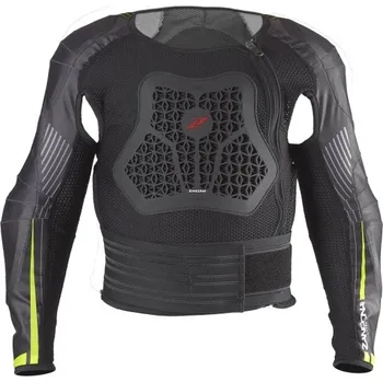 Motocyklový chránič Dětský kompletní chránič ZANDONA NETCUBE JACKET KID X9 5679/K černo/neonově žlutý LEVEL2 - Velikost UNI