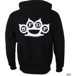 mikina s kapucí pánské Five Finger Death Punch - Black - ROCK OFF - FFDPHOOD01MB - XL