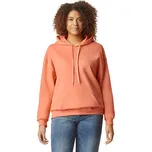 Gildan Unisex mikina s kapucí GSF500 Tangerine 4XL