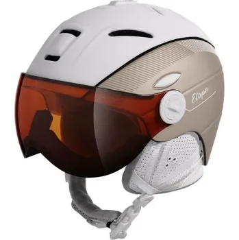 Dámská lyžařská přilba Etape GRACE PRO 55-58 Bílá, Béžová, Černá