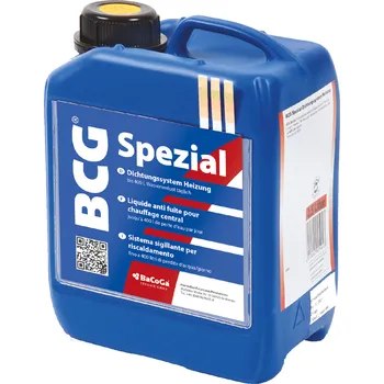 BCG - BaCoGa - Německo | BCG Spezial - chemický těsnící přípravek pro topné systémy (na topení, do radiátorů) - tekuté zatěsnění - 2,5 litru BCG Spezial