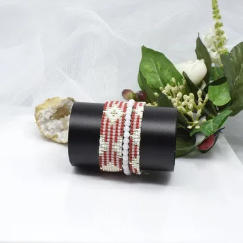 Náramek Mijabijoux Víceřadý náramek z korálků MB00451