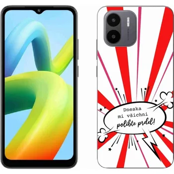 Pouzdro na mobilní telefon Gelový kryt mmCase na Xiaomi Redmi A1 - vtipný text 15 bílé pozadí