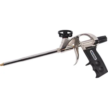 Vytlačovací pistole STAVTOOL Pistole celokovová na PU pěny s plastovou regulací | 350 mm - P19653