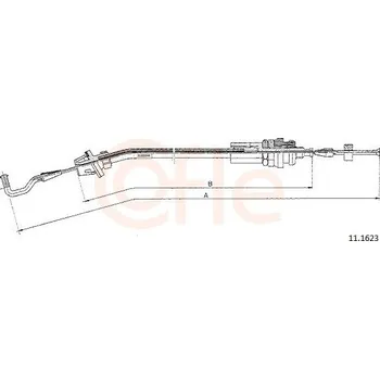Auto-moto Lanko plynu COFLE 11.1623