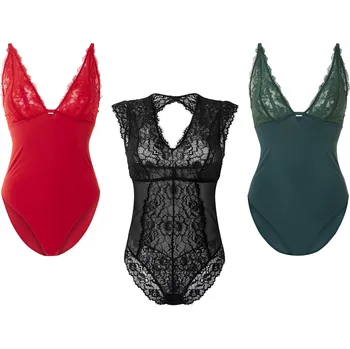 Body esmara® Dámské body s krajkou