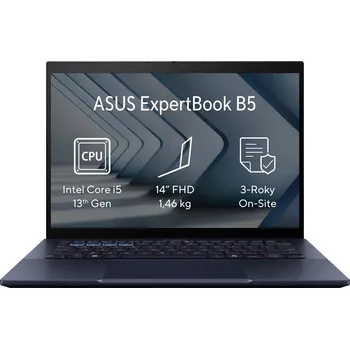 Notebook ASUS ExpertBook B5 B5404CVA-Q50181X Star Black - černá B5404CVA-Q50181X