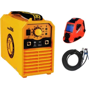 Svářečka Omicron GAMA 166 + kabely 25/3m + kukla, záruka 3+2 roky SET TOP