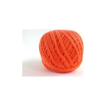 Háčkovací příze Sněhurka 2384 - tmavě oranžová