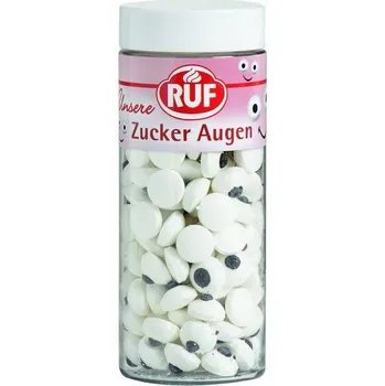 Jedlá dekorace na dort RUF Cukrové zdobení oči 75 g