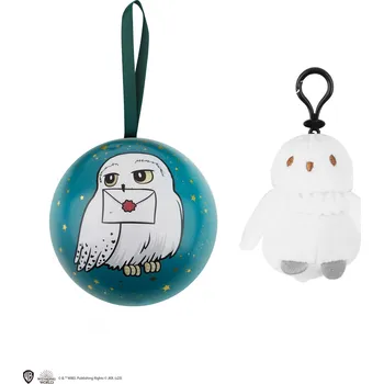 Vánoční dekorace Cinereplicas Baňka s dárkem - přívěsek Hedvika, Harry Potter