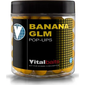 Nástraha Pop-Up Vitalbaits Banana GLM 18mm 80g (EXP 10/2026)