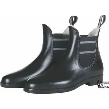 Jezdecká obuv Zimní pérka HKM -STYLE LUREX- - Černá - 37