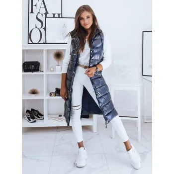 Kamizelka pikowana damska GANTINI niebieska Dstreet TY2015