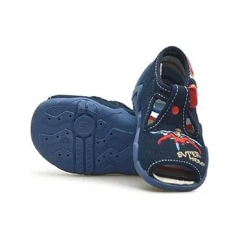 Chlapecké bačkory 217P009 18 - chlapecké sandálky Befado SNAKE modré S 217P009_18