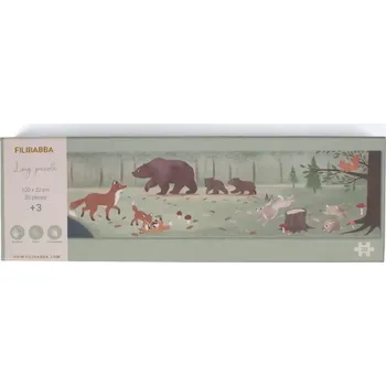 FILIBABBA dětské puzzle 30ks Severská Zvířátka
