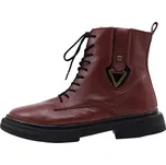 KARYOKA Dámské kotníkové boty KARYOKA, model 3385/700 vínová Velikost: 41