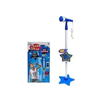 Hudební nástroj pro děti Karaoke z mikrofonem światło i dźwięk