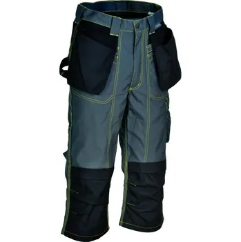 montérky Pracovní kalhoty 3/4 Cofra GRONINGA antracit velikost 62 +