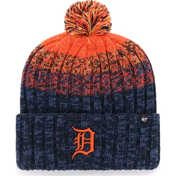 Módní doplněk 47 Brand Pánská zimní čepice Detroit Tigers MLB Cascade ’47 CUFF KNIT Navy