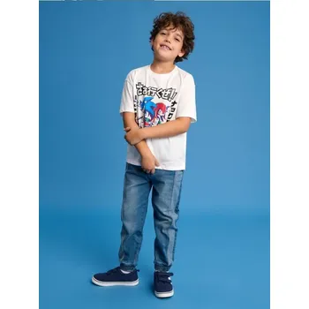 Oblečení a móda Sinsay - Tričko Sonic the Hedgehog - bílá - 618CB-00X - 618CB-00X-104-1