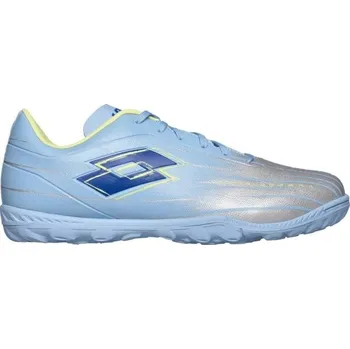 Fotbal Pánské turfy Lotto SOLISTA 700 IX TF 8 Světle modrá, Šedá, Modrá, Žlutá