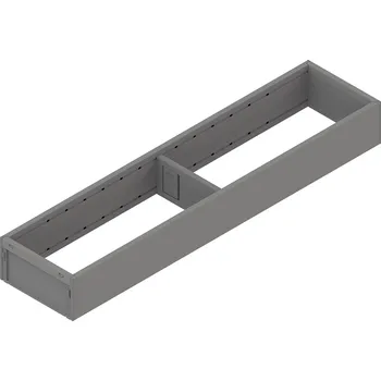 Nábytkové kování BLUM ZC7S450RS1 Ambia-line rámeček pro LBX/MVX, NL=450/Š=100 Indium šedá IG-M