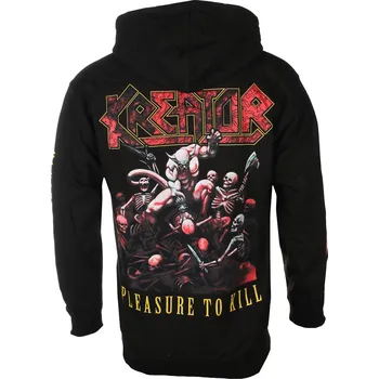 Pánská mikina mikina s kapucí pánské Kreator - PLEASURE TO KILL - PLASTIC HEAD - PH10956HSWZ - L