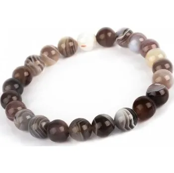 Náramek Náramek Achát Botswana 8mm