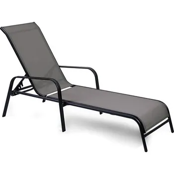 Zahradní lehátko Lehátko zahradní RAMADA, tmavě šedé