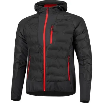 pánská zimní bunda ETAPE Crux Ultra - černá/červená, 3XL
