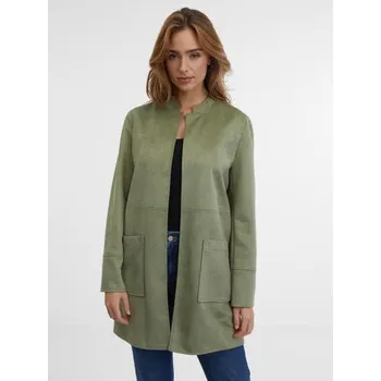 Dámský kabát Khaki dámský lehký kabát