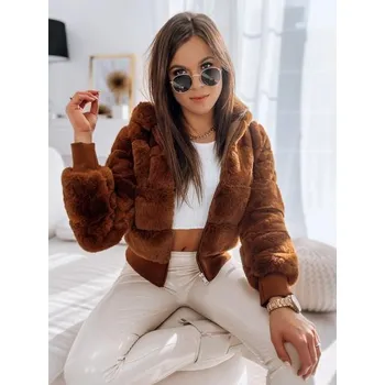 Dámský bomber Dámská bunda FERNANDA hnědá