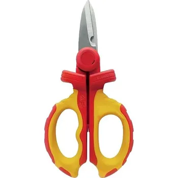 Kleště VELAMP Dílenské nůžky izolované elektrikářské VDE CF101