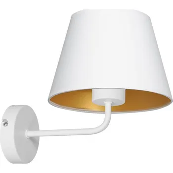 Nástěnné svítidlo Nástěnná lampa ARDEN 1xE27/60W/230V bílá/zlatá