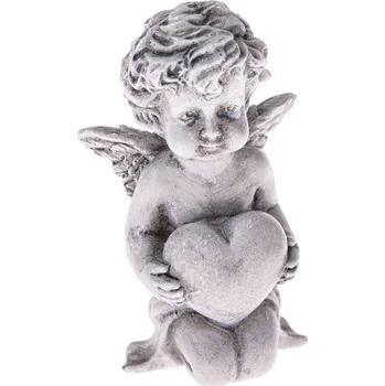 Vánoce Casa de Engel Polyresinový anděl se srdcem 24/192