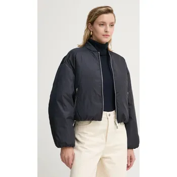 Péřová bunda A.L.C. dámská, tmavomodrá barva, zimní, oversize, 1JAKT00880 59X, vel. M