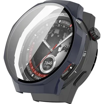 VSECHNONAMOBIL 91984 PC FULL COVER Plastový kryt se sklem pro Huawei Watch GT 5 Pro 46mm modrý