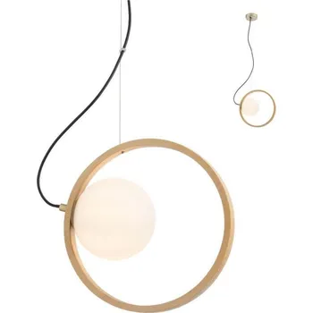 Redo 01-2319 - Lustr na lanku KLEIDI 1xE14/28W/230V pr. 27 cm hnědá