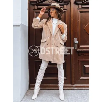 Dámský kabát Dámský kabát SERENITY světle béžový